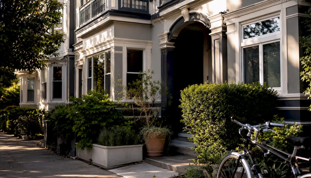 Berkeley multifamily rental building facade