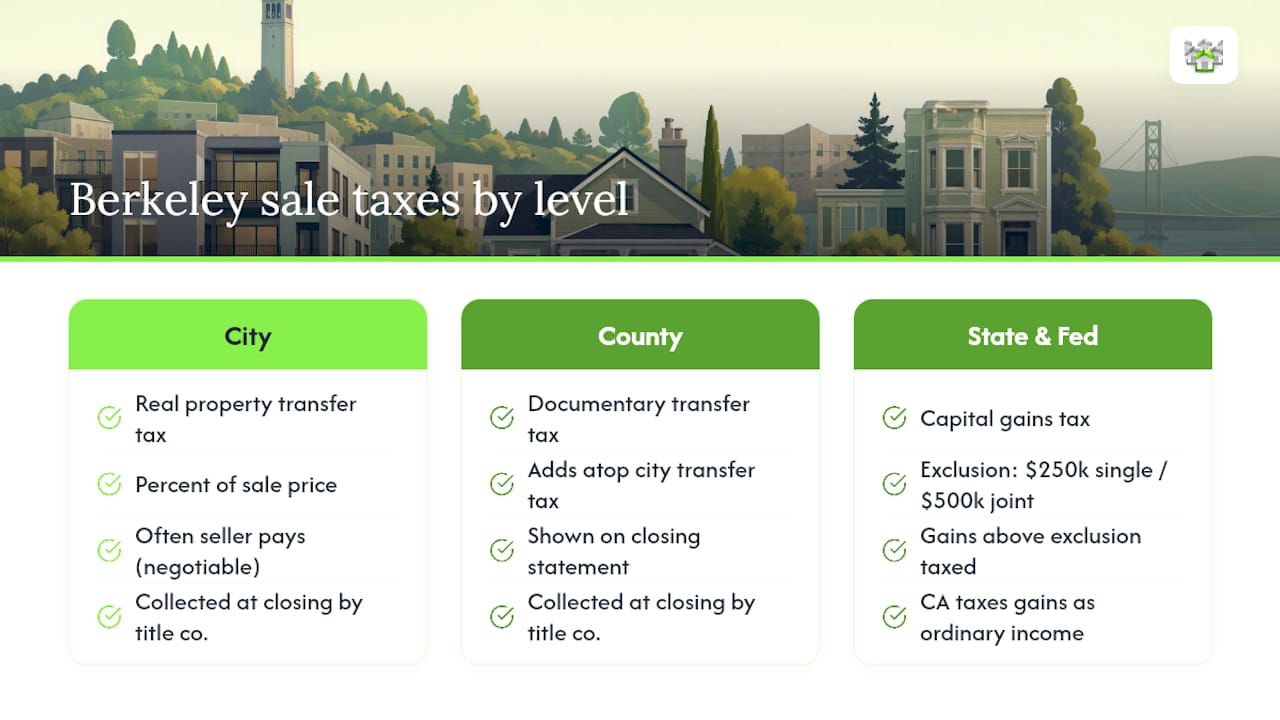 What Taxes Will You Owe When Selling in Berkeley? — overview diagram