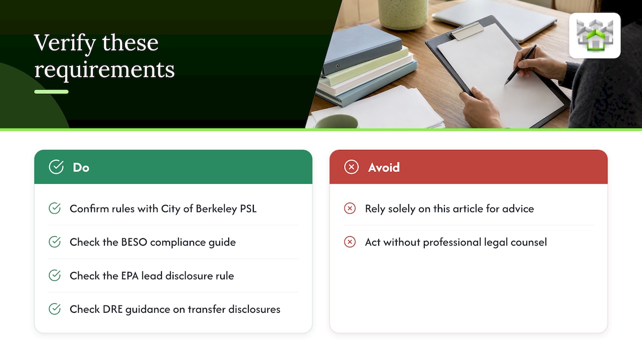 Where to verify these requirements yourself — overview diagram
