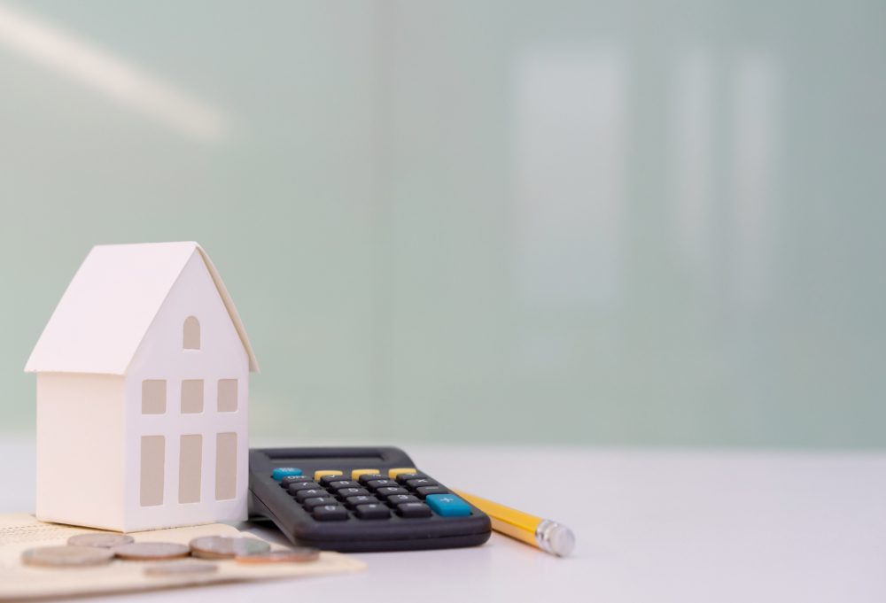 Interest rates concept for homebuyers and sellers